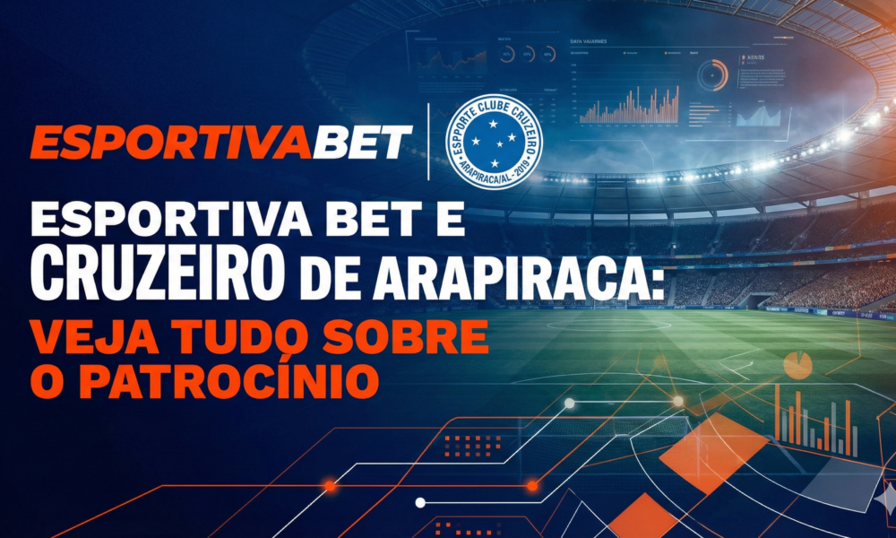 Esportiva Bet confirma parceria com o Cruzeiro de Arapiraca