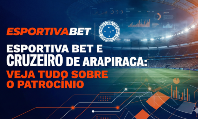 Esportiva Bet confirma parceria com o Cruzeiro de Arapiraca