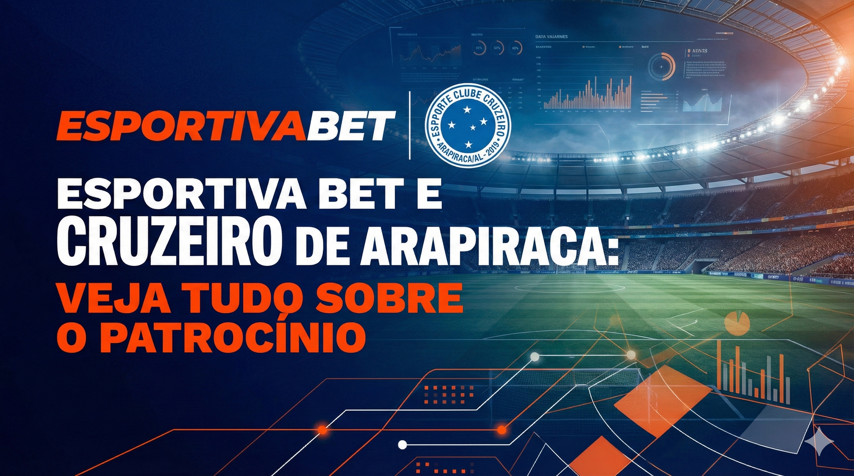 Esportiva Bet confirma parceria com o Cruzeiro de Arapiraca