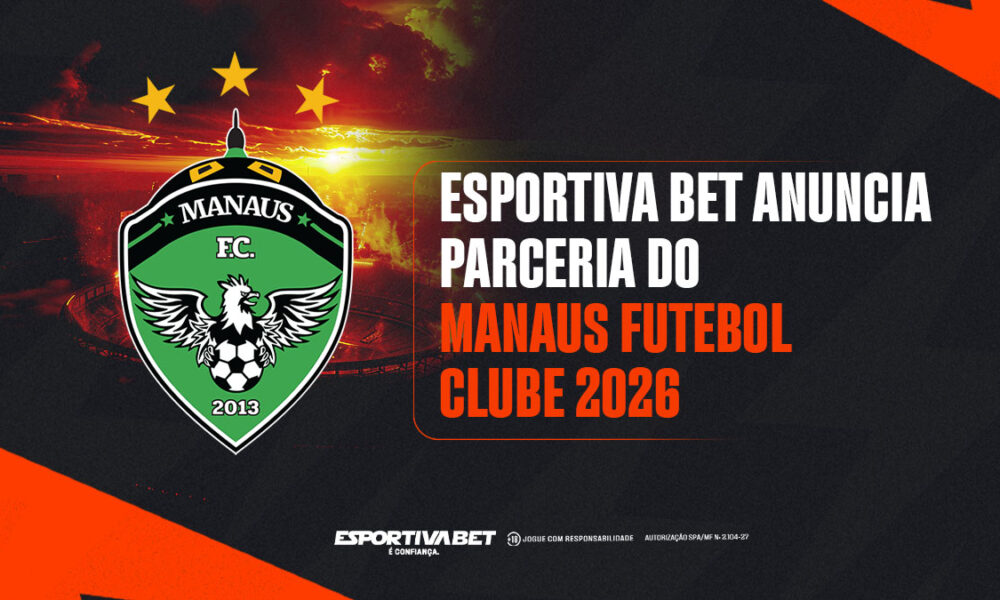 Parceria Esportiva Bet e Manaus FC fortalece futebol regional 2026