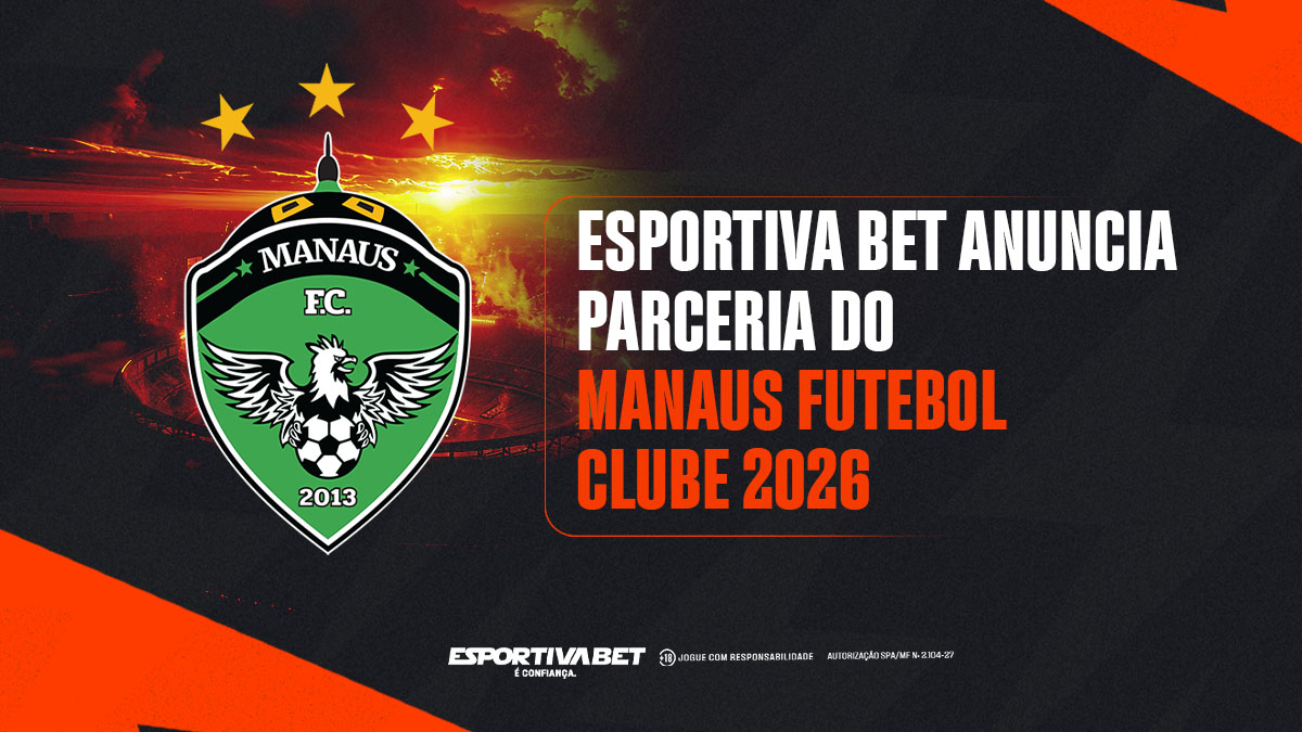 Parceria Esportiva Bet e Manaus FC fortalece futebol regional 2026
